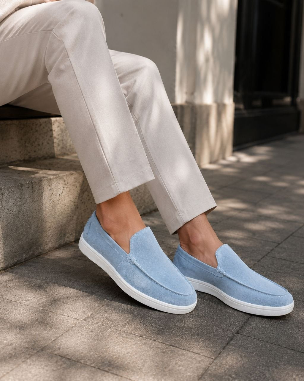 Mocassin Hybride NEVOSTEEP™ en Daim Premium