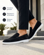 Mocassin Hybride NEVOSTEEP™ en Daim Premium